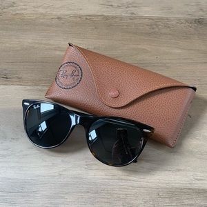 Ray-Ban 55mm Round Wayfarer Sunglasses